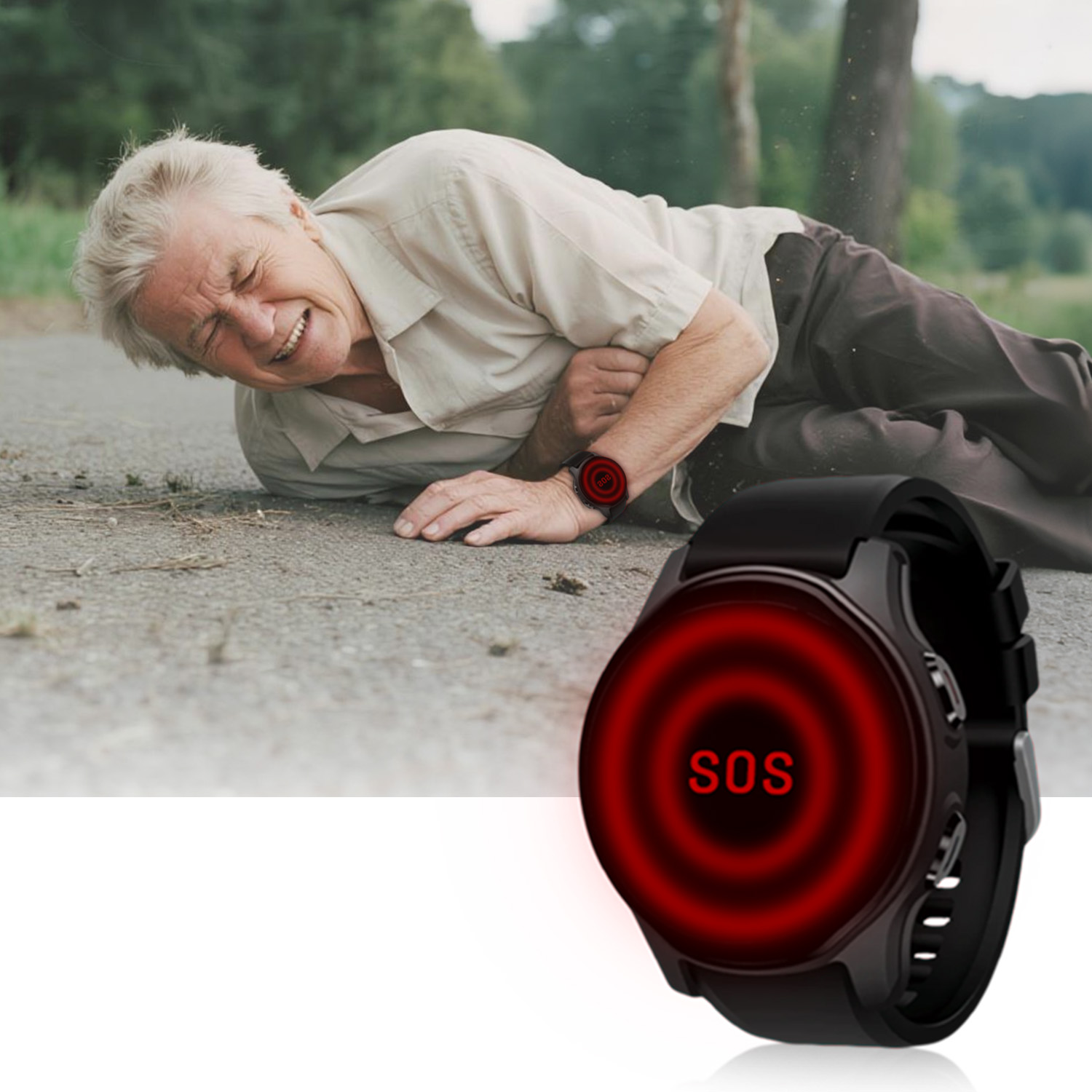 Fall Detection Watch - Новые умные часы с GPS-навигацией 4G